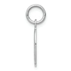 FJC Finejewelers 10k White Gold Saint Christopher Medal Charm