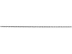 FJC Finejewelers 20 Inch 10k White Gold .8mm Polished Lite Baby Rope Chain Necklace