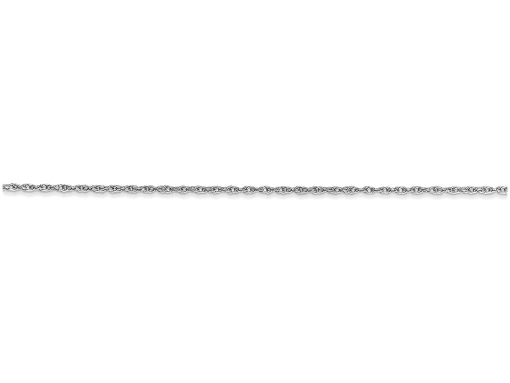 FJC Finejewelers 20 Inch 10k White Gold .8mm Polished Lite Baby Rope Chain Necklace