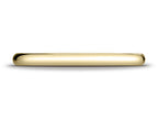 Benchmark® 14k Gold 2.0mm Traditional Dome Oval Ring