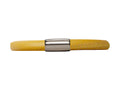 Endless Jewelry Yellow Leather 20cm/8.0inch Single Leather Bracelet Steel Finish