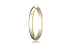 Benchmark® 14k Gold 2.5mm Traditional Dome Oval Ring