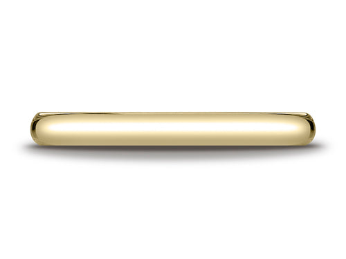 Benchmark® 18k Gold 2.5mm Traditional Dome Oval Ring