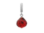 Endless Jewelry - Jennifer Lopez Collection Ruby Mysterious Drop Silver Ruby Crystal Silver Finish