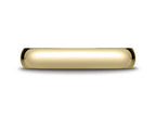 Benchmark® 14k Gold 4.0mm Traditional Dome Oval Ring
