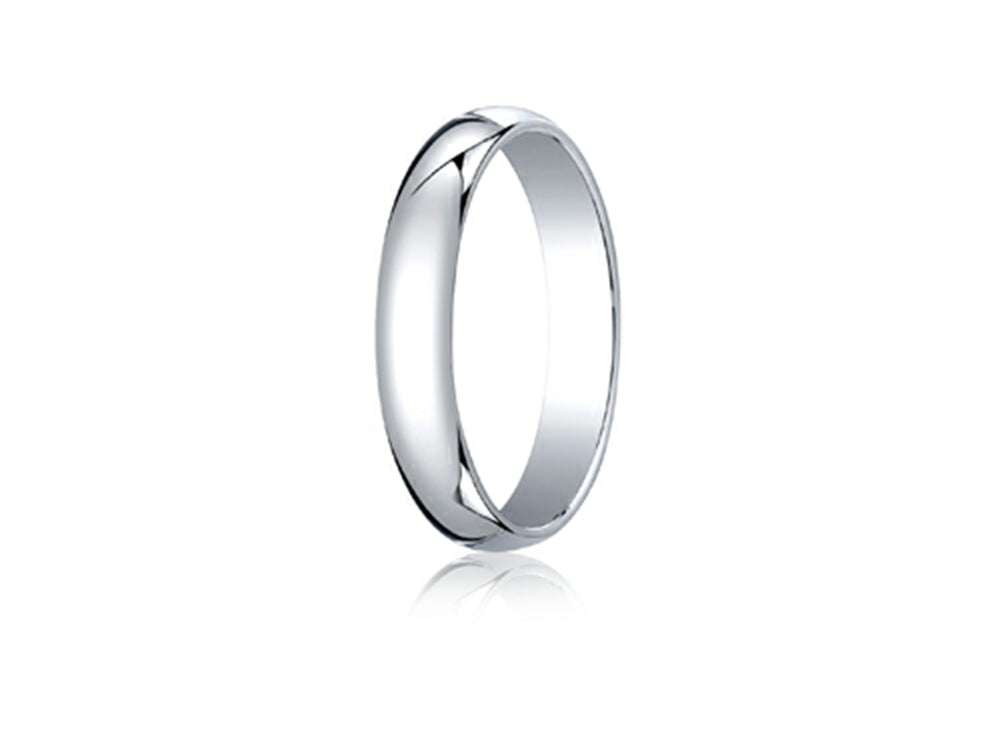 Benchmark® 18k Gold 4.0mm Traditional Dome Oval Ring