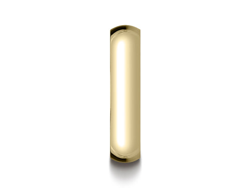 Benchmark® 18k Gold 5.0mm Traditional Dome Oval Ring