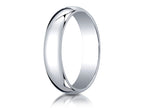 Benchmark® 18k Gold 5.0mm Traditional Dome Oval Ring