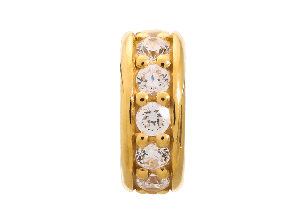 Endless Jewelry - Jennifer Lopez Collection White Dreamy Dot White Cubic Zirconia Gold Finish