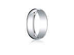 Benchmark® 18k Gold 6.0mm Traditional Dome Oval Ring