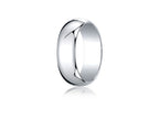 Benchmark® 14k Gold 7.0mm Traditional Dome Oval Ring