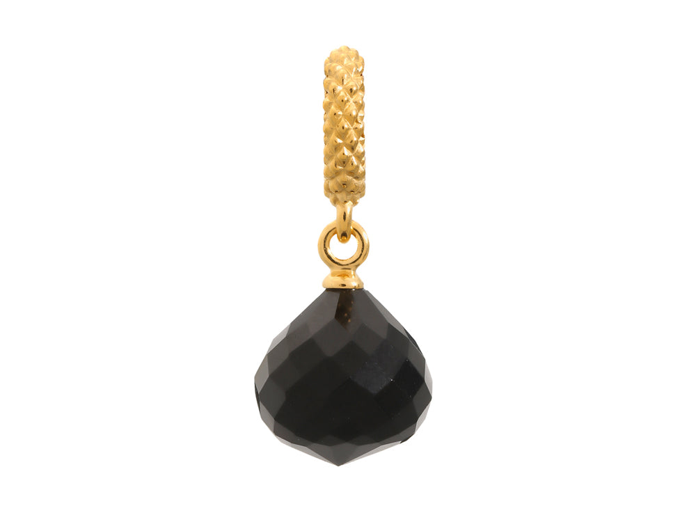 Endless Jewelry - Jennifer Lopez Collection Black Mysterious Drop Black Crystal Gold Finish