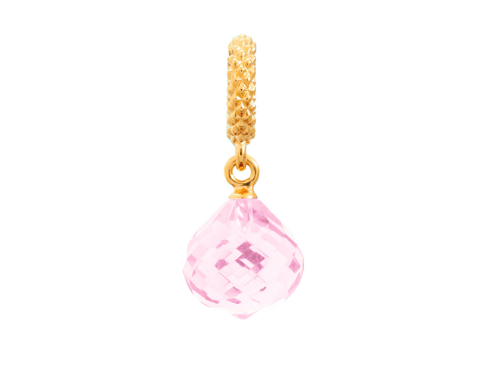 Endless Jewelry - Jennifer Lopez Collection Rose Mysterious Drop Rose Crystal Gold Finish