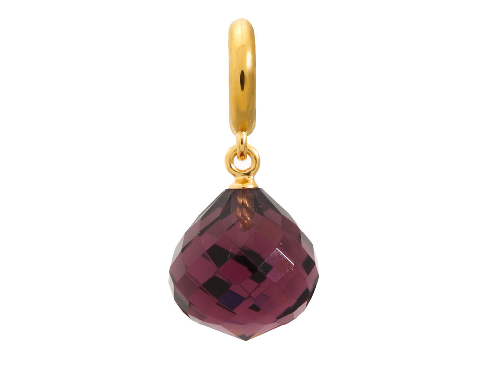 Endless Jewelry - Jennifer Lopez Collection Amethyst Love Drop Amethyst Crystal Gold Finish
