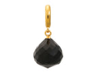 Endless Jewelry - Jennifer Lopez Collection Black Love Drop Black Crystal Gold Finish