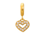Endless Jewelry - Jennifer Lopez Collection Dreamy Heart White Cubic Zirconia Gold Finish