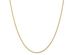 FJC Finejewelers 18 kt Yellow Gold 1.3mm Heavy-baby Rope Chain