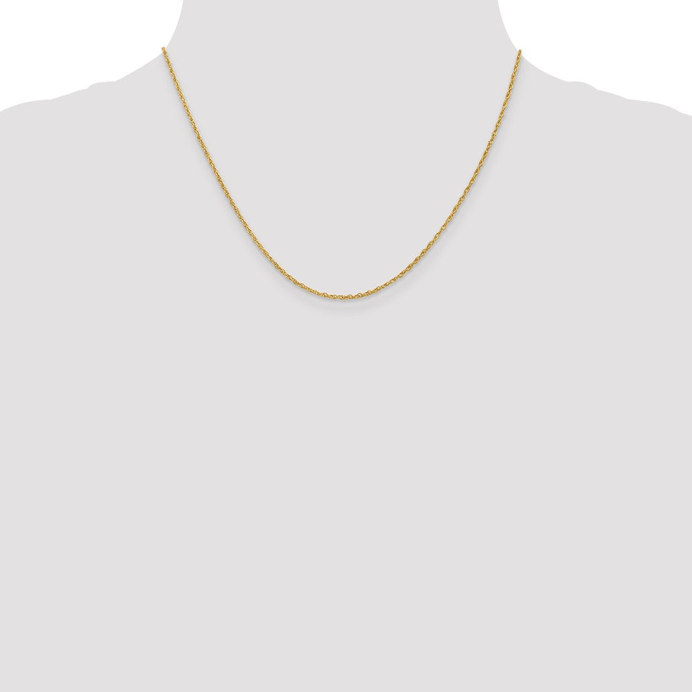 FJC Finejewelers 18 kt Yellow Gold 1.3mm Heavy-baby Rope Chain