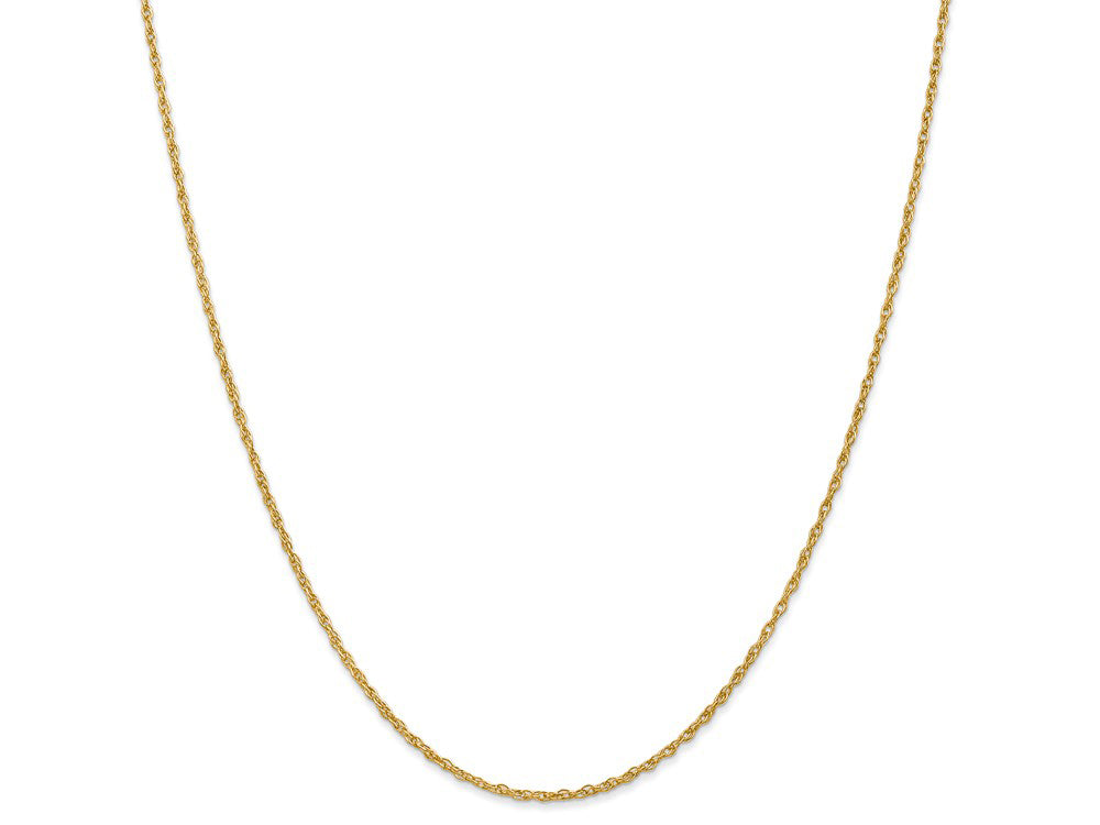 FJC Finejewelers 18 kt Yellow Gold 1.3mm Heavy-baby Rope Chain