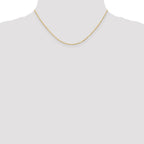 FJC Finejewelers 18 kt Yellow Gold 1.10mm Singapore Chain