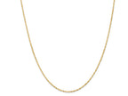 FJC Finejewelers 18 kt Yellow Gold 1.10mm Singapore Chain