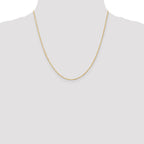 FJC Finejewelers 18 kt Yellow Gold 1.10mm Singapore Chain