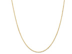 FJC Finejewelers 18 kt Yellow Gold 1.10mm Singapore Chain