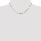FJC Finejewelers 18 kt Yellow Gold 1.00mm Bright Cut Spiga Chain