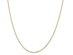 FJC Finejewelers 18 kt Yellow Gold 1.00mm Bright Cut Spiga Chain