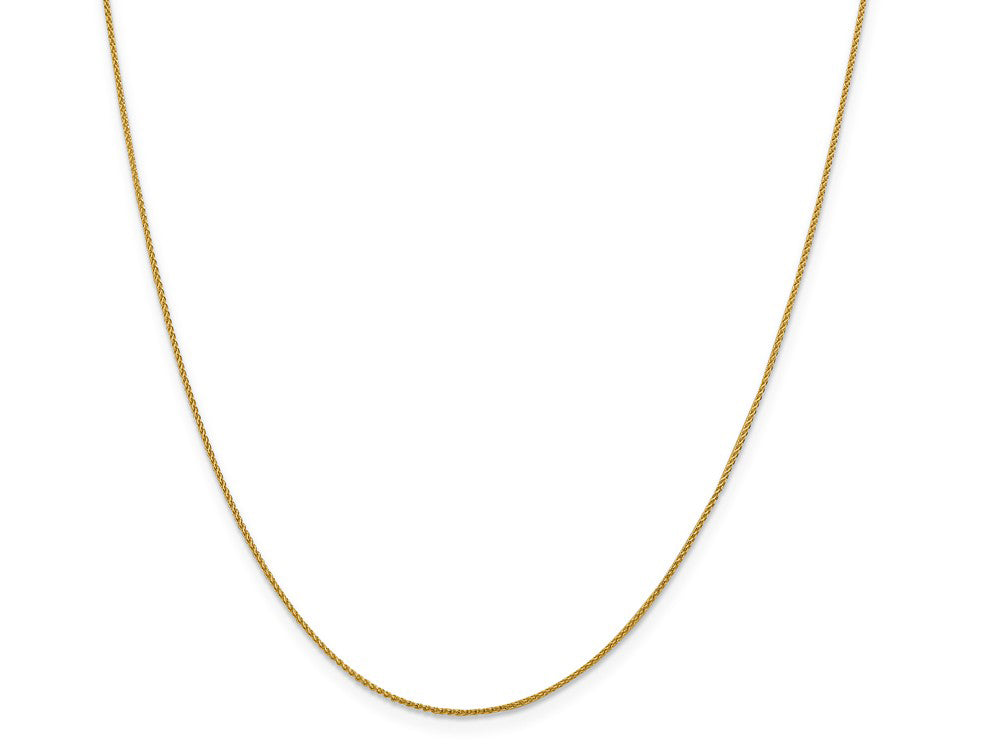 FJC Finejewelers 18 kt Yellow Gold 1.00mm Bright Cut Spiga Chain