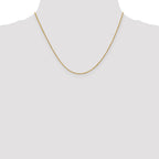FJC Finejewelers 18 kt Yellow Gold 1.00mm Bright Cut Spiga Chain