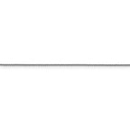 FJC Finejewelers 18k White Gold 1.00mm Bright Cut Spiga Chain