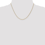 FJC Finejewelers 18 kt Yellow Gold 1.15mm Bright Cut Cable Chain