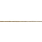 FJC Finejewelers 18 kt Yellow Gold 1.15mm Bright Cut Cable Chain