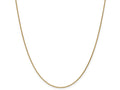 FJC Finejewelers 18 kt Yellow Gold 1.15mm Bright Cut Cable Chain