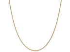 FJC Finejewelers 18 kt Yellow Gold 1.15mm Bright Cut Cable Chain