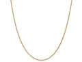 FJC Finejewelers 18 kt Yellow Gold 1.15mm Bright Cut Cable Chain