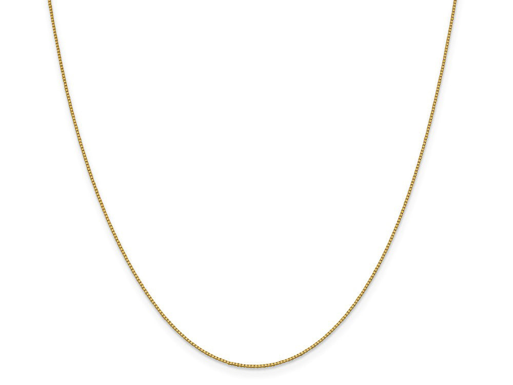 FJC Finejewelers 18 kt Yellow Gold .7mm Box Chain