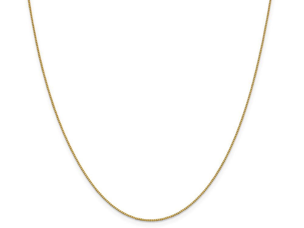 FJC Finejewelers 18 kt Yellow Gold .7mm Box Chain
