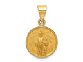 FJC Finejewelers 18k Yellow Gold Saint Jude Medal Charm