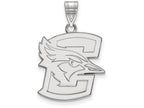 10k White Gold Logoart Creighton University Large Pendant