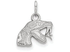 10k White Gold Logoart Florida Aandm University Extra Small Pendant