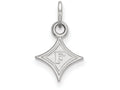 10k White Gold Logoart Furman University Extra Small Pendant