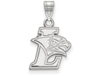 Logoart 10k White Gold Lehigh University Small Pendant