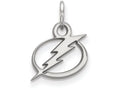 10k White Gold Nhl Logoart Tampa Bay Lightning Extra Small Pendant