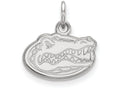 10k White Gold Logoart University Of Florida Extra Small Pendant