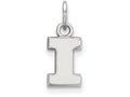 10k White Gold Logoart University Of Illinois Extra Small Pendant