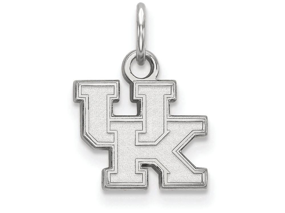 10k White Gold Logoart University Of Kentucky Extra Small Pendant