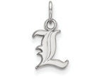 10k White Gold Logoart University Of Louisville Extra Small Pendant