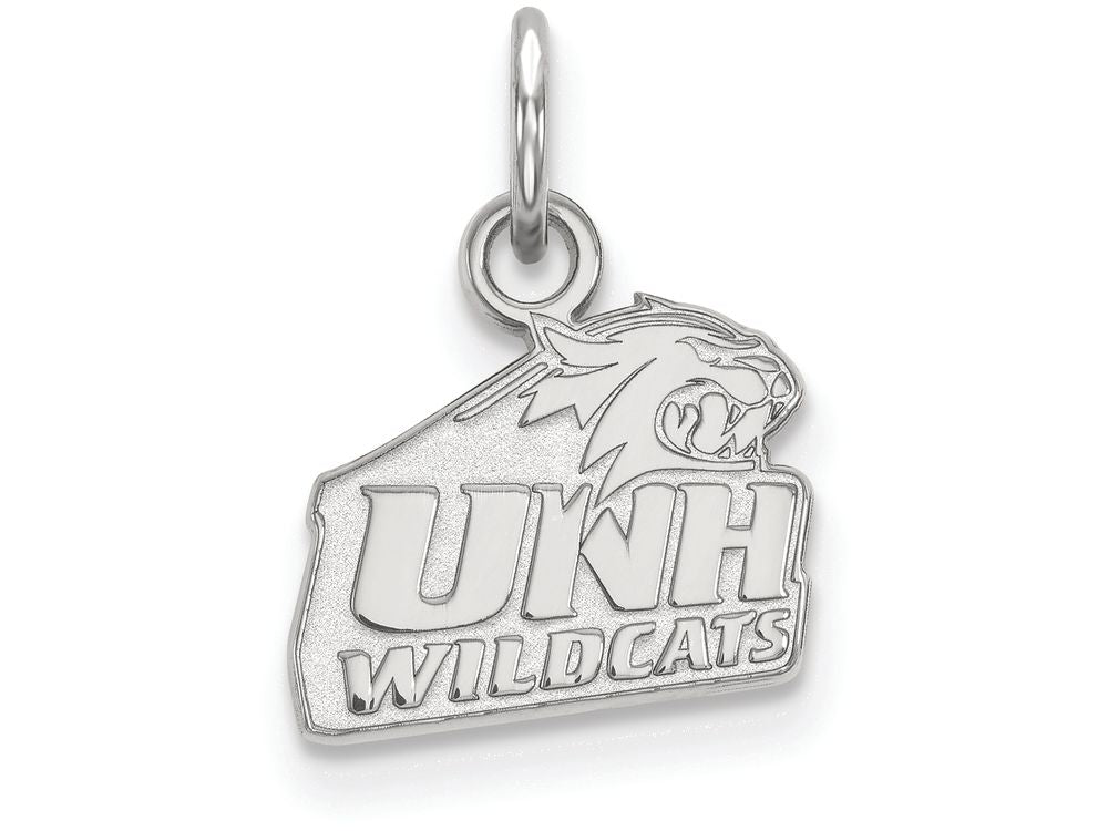 10k White Gold Logoart University Of New Hampshire Extra Small Pendant